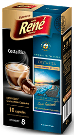 René Espresso Costa Rica kapszulák Nespresso kávéfőzőbe, 10ks
