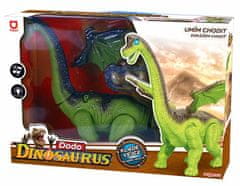 Rappa Dinosaurus chodí a klade vejce- zelený