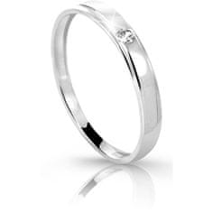 Cutie Diamonds Fehér arany gyűrű gyémánttal DZ6707-1617-00-X-2 (Kerület 48 mm)