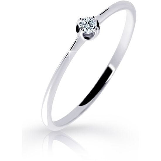 Cutie Diamonds Gyengéd fehér arany gyűrű gyémánttal DZ6729-2931-00-X-2