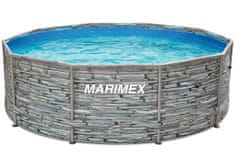 Marimex Florida medence 3,05 × 0,91 m, szűrő nélkül, kőmintás (10340245)