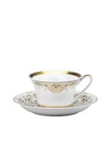 Rosenthal Versace ROSENTHAL VERSACE MEDUSA GALA GOLD csésze és csészealj alacsony