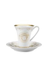 Rosenthal Versace ROSENTHAL VERSACE MEDUSA GALA GOLD kávéscsésze és csészealj