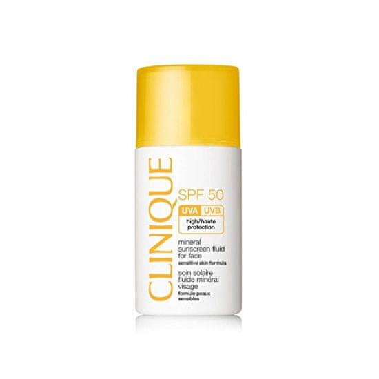 Clinique Ásványi fényvédő fluid arcra SPF 50 (Mineral Sunscreen Fluid For Face) 30 ml