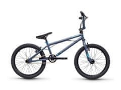 S'COOL Gyermek kerékpár XtriX 20 szürke/matt kék (122 cm-től)