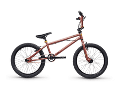 S'COOL Gyermek kerékpár XtriX 20 barna/arany (120 cm-től)