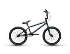 S'COOL Gyermek kerékpár XtriX 40 sötétzöld/arany (120 cm-től)