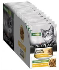 Purina Pro Plan Cat STERILISED csirke lében, 26 x 85 g