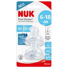 Nuk Flow Control szívószál 6-18 m 2 db