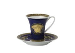 Rosenthal Versace ROSENTHAL VERSACE MEDUSA BLUE Kávéscsésze és csészealj