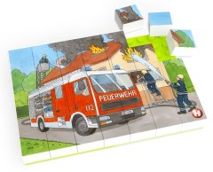 Hubelino Puzzle Tűzoltósági egység