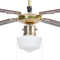 shumee barna mennyezeti ventilátor lámpával 106 cm