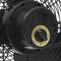 Greatstore 3 sebességes fekete padlóventilátor 40 cm 40 W