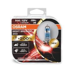 Osram H4 Night Breaker lézer +200% BOX 2db