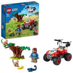 LEGO City 60300 Mentő négykerekű a vadonba