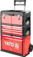 YATO  Szerszámkocsi 3 szekció, 2 dugók