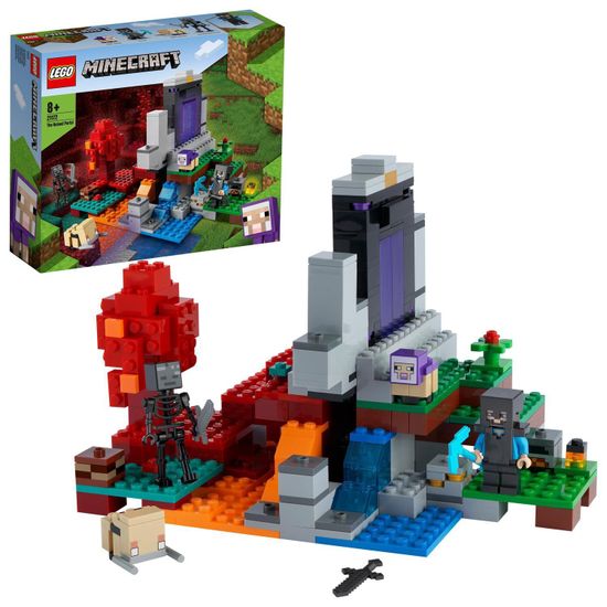 LEGO Minecraft 21172, A romos portál