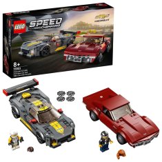 LEGO Speed Champions 76903 Chevrolet Corvette C8.R és 1968 Chevrolet Corvette