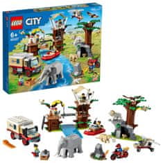 LEGO City 60307 Természetvédelmi tábor a vadonban