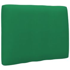 shumee 2 db zöld raklapkanapé-párna