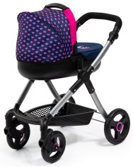 Bayer Design Babakocsi játék babáknak Style, kék/rózsaszín