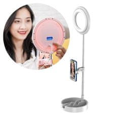 MG Beauty Selfie Ring szelfi lámpa, LED körfény, fehér