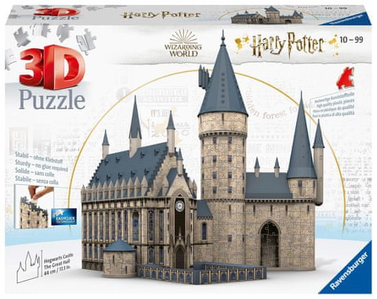 Ravensburger 3D puzzle Harry Potter - Roxfort kastély, 540 darabos