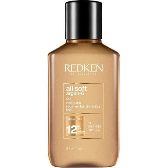 Redken All Soft Argan-6 Oil (Multi-Care Oil) olaj száraz és törékeny hajra