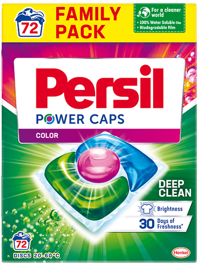 Persil Power Caps Color mosókapszula, 72 db