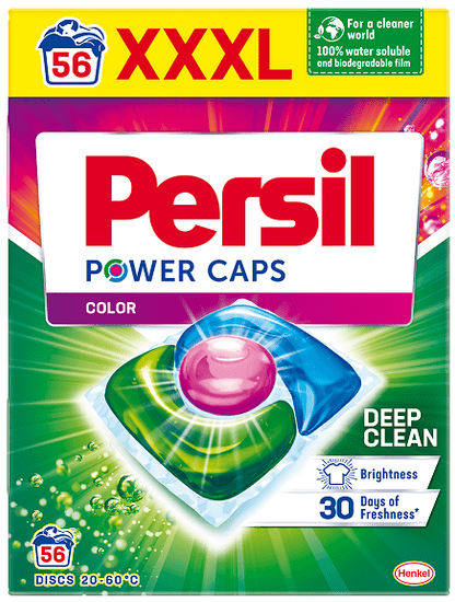 Persil Power Caps Color mosókapszula, 56 db