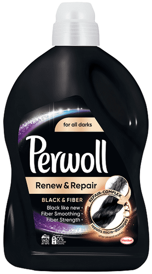 Perwoll Renew Advanced Black 2,7 l (45 mosás)