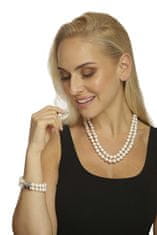 JwL Luxury Pearls Kedvezményes gyöngy ékszer szett JL0598 és JL0656 (karkötő, nyaklánc)