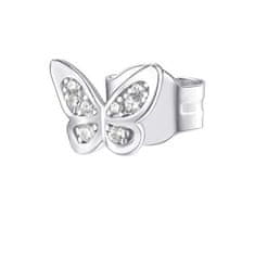 Rosato Ezüst single fülbevaló cirkónium kövekkel PillangóStorie RZO052R - 1 db