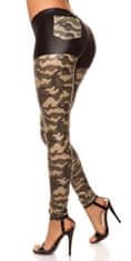 Amiatex Női leggingsz 74629 + Nőin zokni Gatta Calzino Strech, többszínű, L/XL