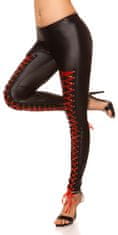 Amiatex Női leggingsz 74643, fekete, L/XL