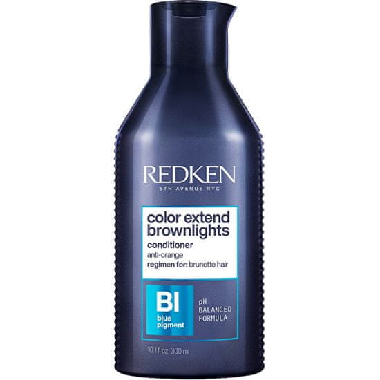 Redken Tonizáló kondicionáló barna árnyalatú hajhoz Color Extend Brownlights (Blue Toning Conditioner)