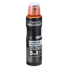 Loreal Paris Izzadásgátló spray férfiaknak Carbon Protect 5v1 150 ml