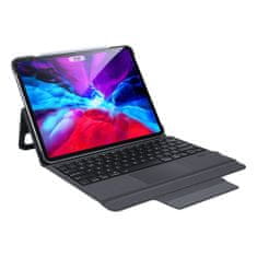 Dux Ducis Wireless Keyboard tok billentyűzettel iPad Pro 12.9'' 2018 / 2020 / 2021, fekete