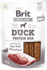 Brit Jerky Duck Protein Bar, 12x 80g