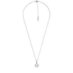 Michael Kors Ezüst nyaklánc csillogó medállal MKC1108AN040 (lánc, medál)