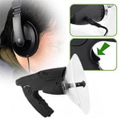 Timeless Tools Irányított parabolikus mikrofon fejhallgatóval