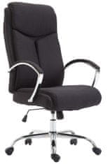 BHM Germany Vaud irodai szék, textil, fekete