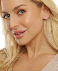 JwL Luxury Pearls Bronz karika fülbevalók a Kate hercegnő valódi gyöngy és cirkónium kövekkel 3 az 1- ben JL0687