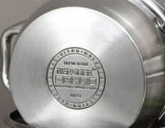 Bergner Rozsdamentes acél gőzölő edény 5 l GOURMET BG-6520