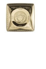Rosenthal Versace ROSENTHAL VERSACE GOLDEN MEDUSA Négyzet alakú tál 12 cm