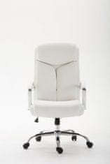 BHM Germany Vaud irodai szék, műbőr, fehér