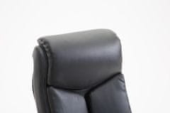 BHM Germany Vaud irodai szék, műbőr, fekete