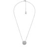 Luxus ezüst nyaklánc cirkónium kövekkel MKC1389AN040