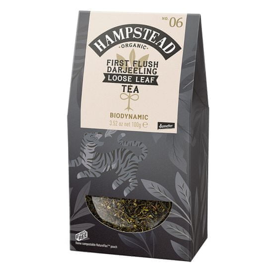 Hampstead Tea London BIO First Flush leveles tea, 100 g