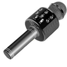 MG Bluetooth Karaoke mikrofon hangszóróval, fekete